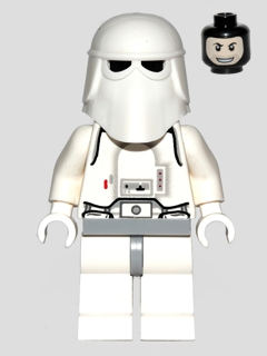 Snowtrooper, Light Bluish Gray Hips, White Hands, Printed Head (sw0428)