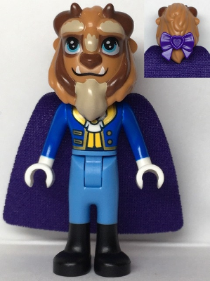 Beast / Prince Adam - Mini Doll, Medium Blue Trousers, Bow (dp126)