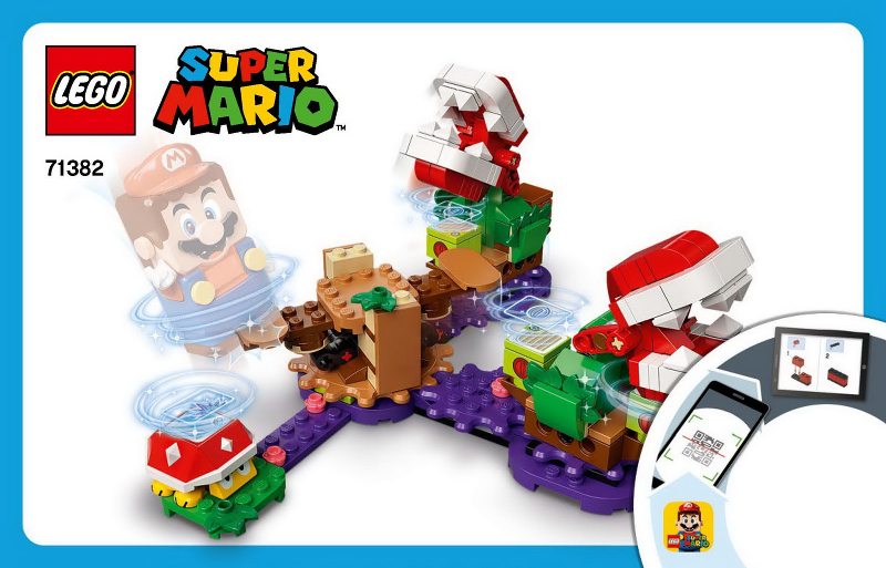 71382 Piranha Plant Puzzling Challenge - Expansion Set (Used) LEGO Super Mario