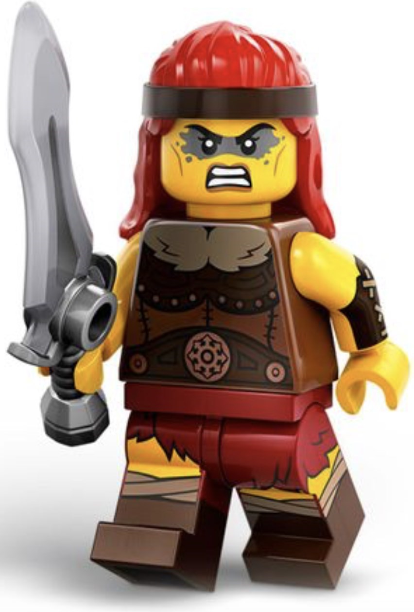 S25 Fierce Barbarian - Series 25 Minifigure (col434)