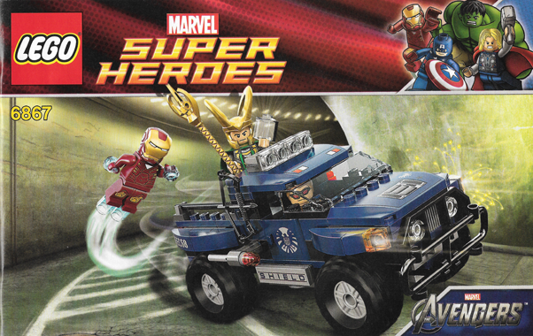 6867 Loki's Cosmic Cube Escape (Used) LEGO Super Heroes