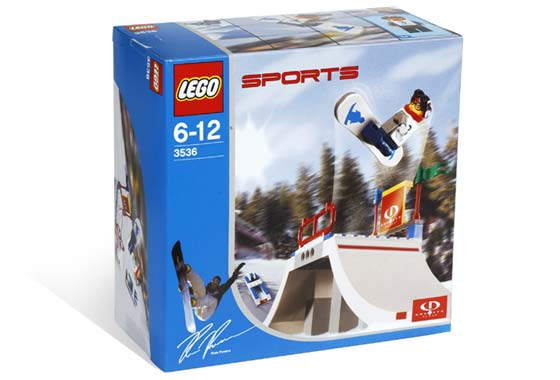 3536 Snowboard Big Air Comp (Retired) LEGO Sports