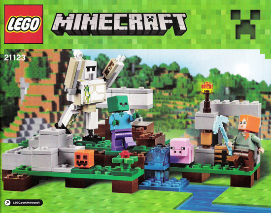 21123 The Iron Golem (Used) LEGO Minecraft