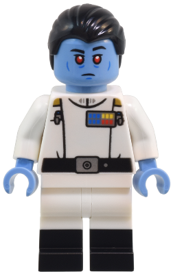 Grand Admiral Thrawn - Medium Blue Skin (sw1356)