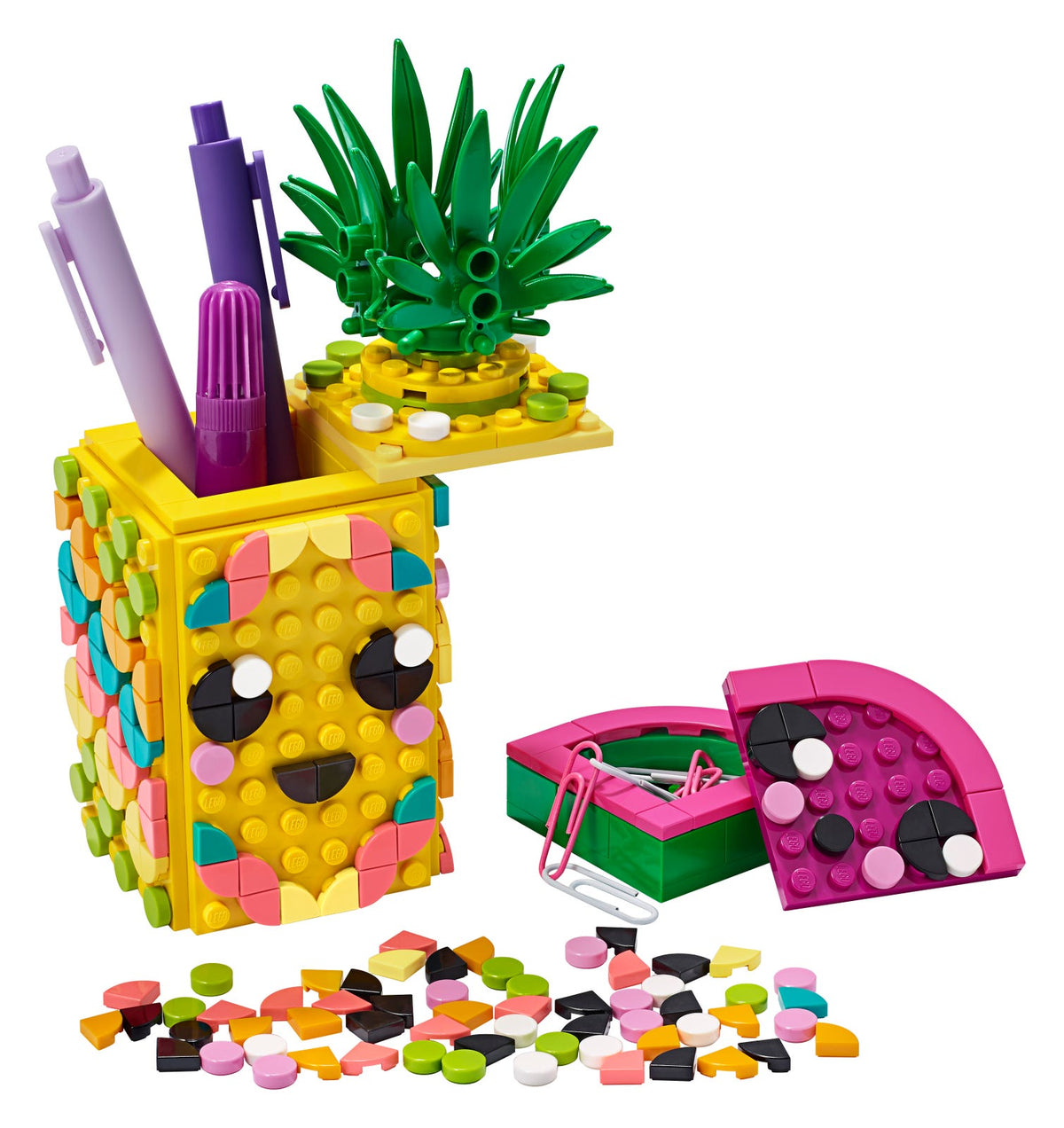 41906 Pineapple Pencil Holder (Retired) LEGO DOTS