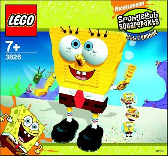 3826 Build-A-Bob (Certified) LEGO SpongeBob SquarePants