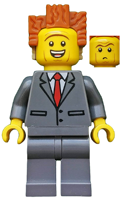 President Business - Smiling, Raised Eyebrows (tlm095)