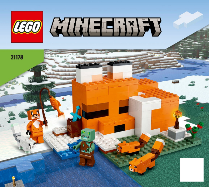 21178 The Fox Lodge (Certified) LEGO Minecraft