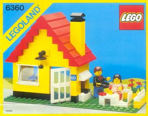 6360 Weekend Cottage (Used) LEGO Town