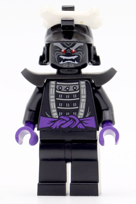 Lord Garmadon - Legacy, Black Helmet, Plain Legs (njo0803)