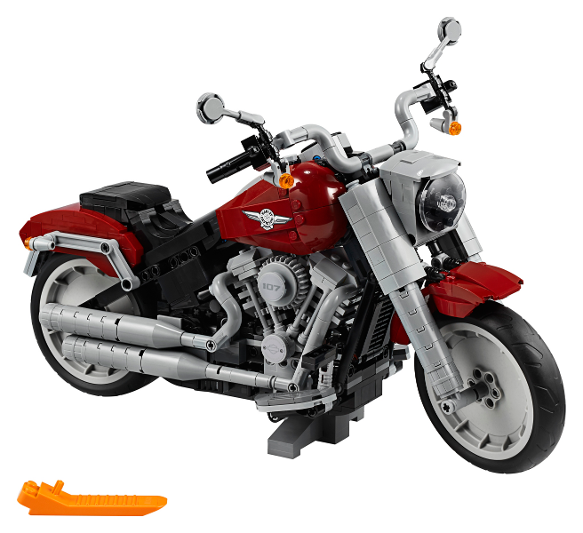 10269 Harley-Davidson Fat Boy Motorcycle (Retired) LEGO Creator Expert