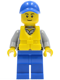 Coast Guard City - Crew Member, Blue Cap with Hole (cty0424)