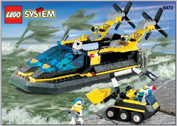 6473 Res-Q Cruiser (Certified) LEGO Town