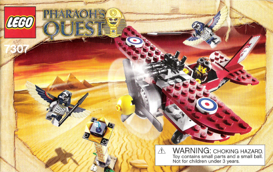 7307 Flying Mummy Attack (Used) LEGO Pharaohs Quest