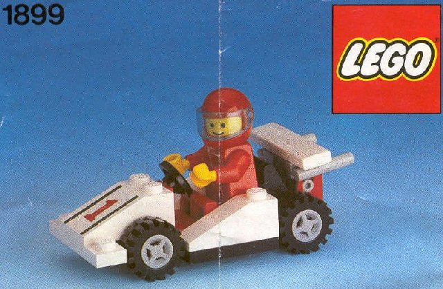 1899 Race Car Number 1 (Certified) LEGO Town