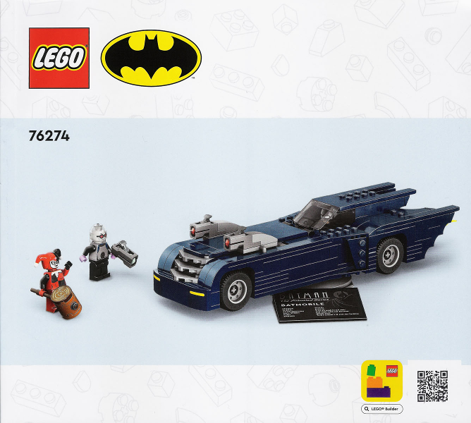 76274 Batman with the Batmobile vs Harley Quinn and Mr. Freeze (Used) LEGO Super Heroes