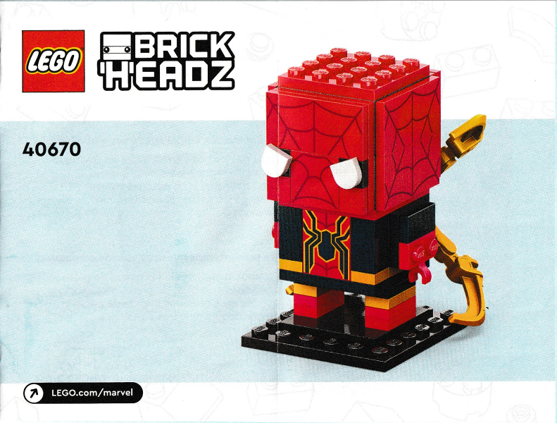 40670 Iron Spider-Man (Certified) LEGO BrickHeadz