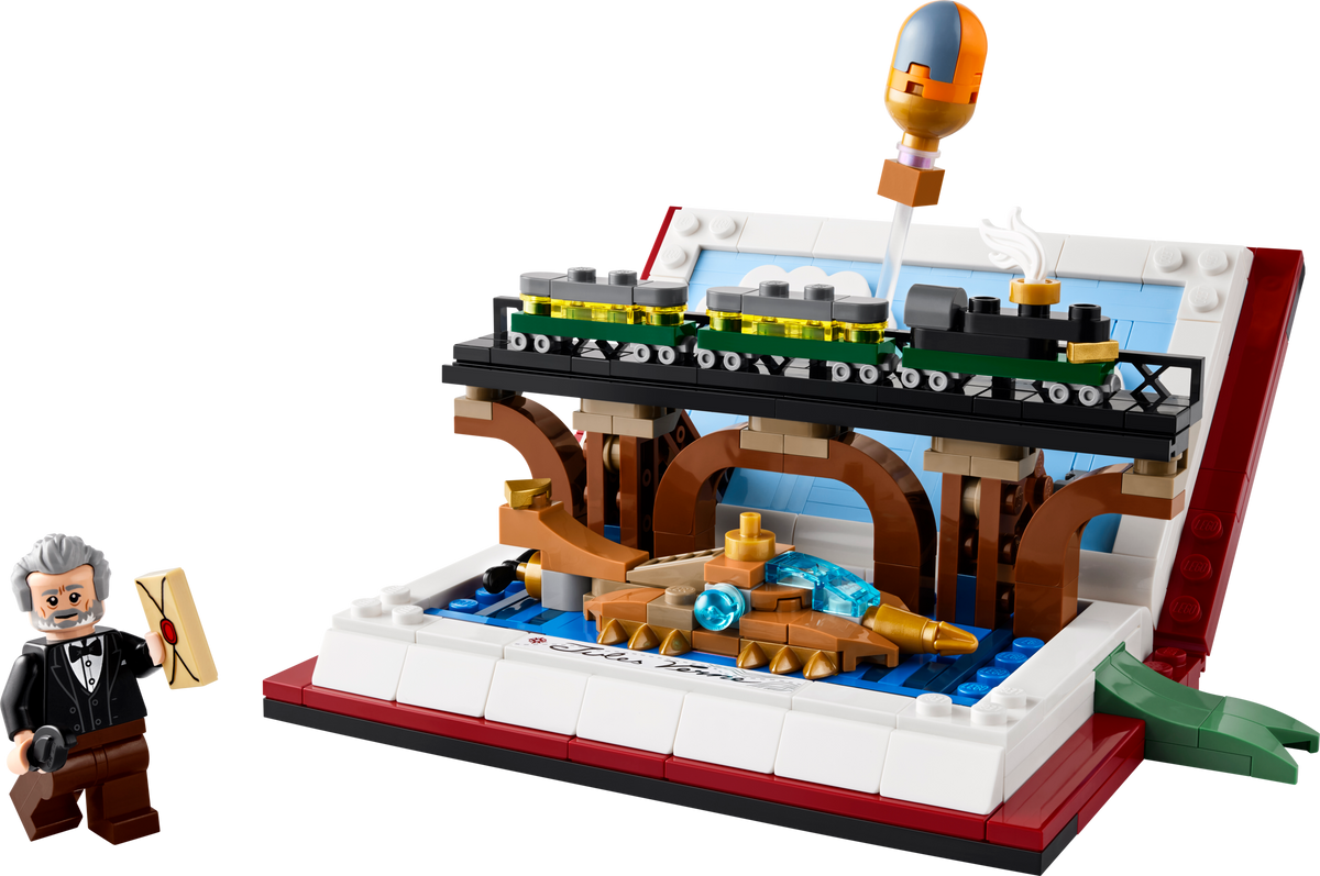 40690 Tribute to Jules Verne's Books (Retired) LEGO Promotional