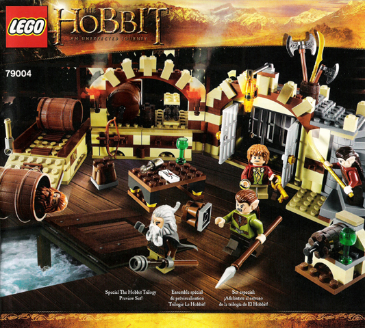 79004 Barrel Escape (Certified) LEGO The Hobbit