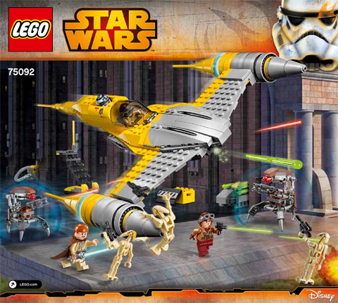 75092 Naboo Starfighter (Used) LEGO Star Wars