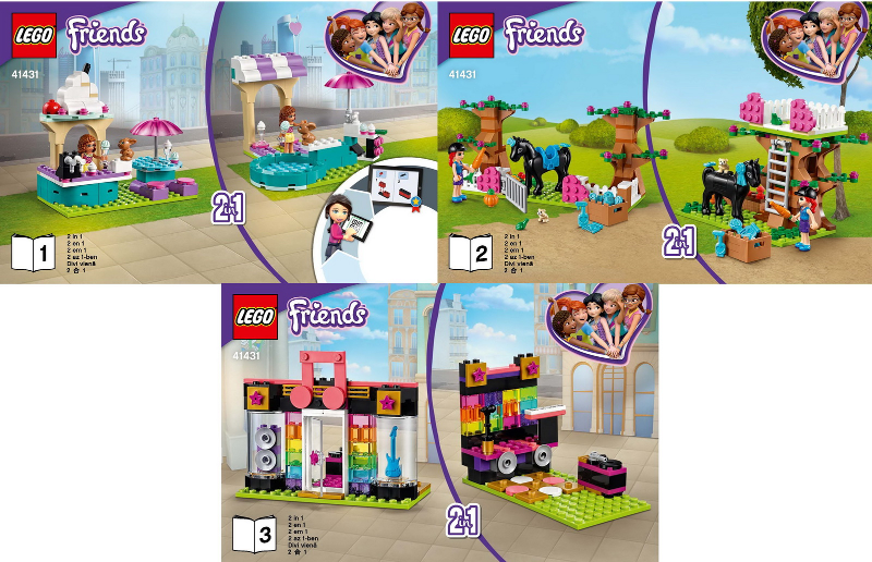 41431 Heartlake City Brick Box (Certified) LEGO Friends