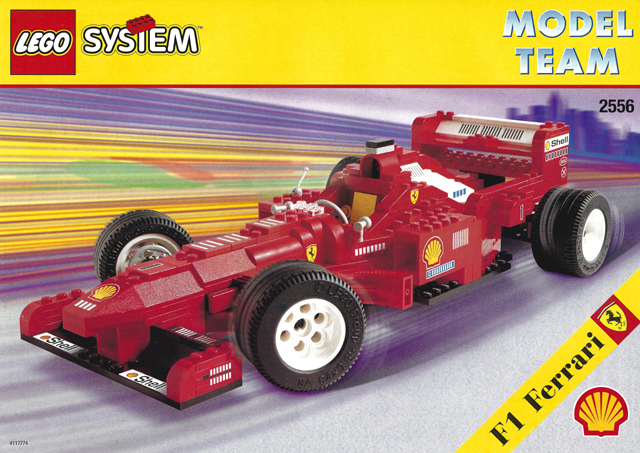 2556 Ferrari Formula 1 Racing Car (Certified) LEGO Model Making
