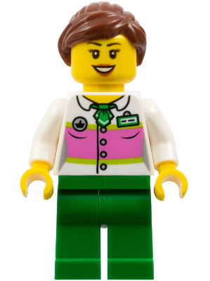 Supermarket Female Shop Assistant (twn228)