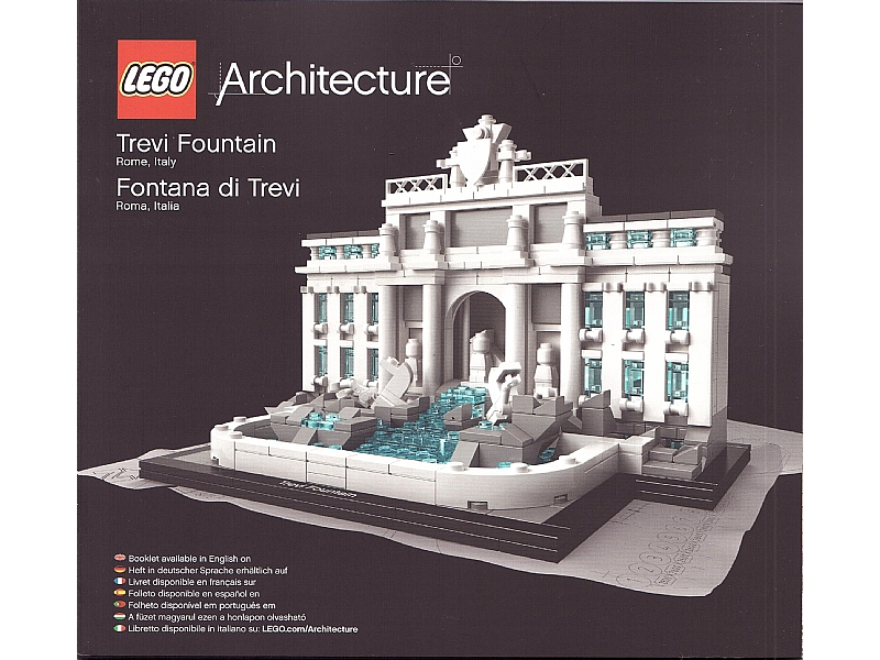 21020 Trevi Fountain (Used) LEGO Architecture