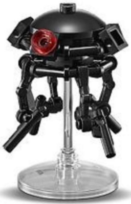 Imperial Probe Droid - Black Sensors, Stand (sw0847)