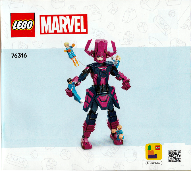 76316 Fantastic Four vs. Galactus Construction Figure (Used) LEGO Super Heroes