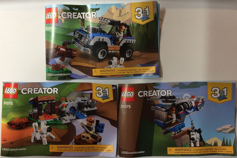 31075 Outback Adventures (Certified) LEGO Creator