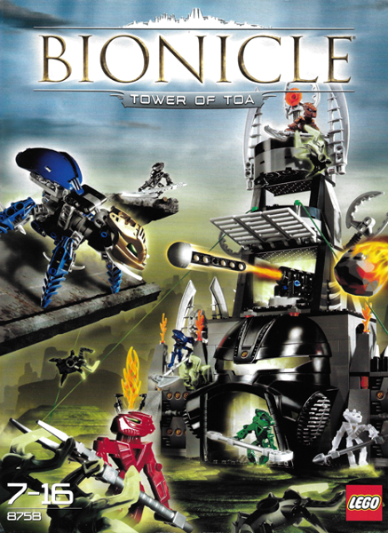 8758 Tower of Toa (Certified) LEGO BIONICLE