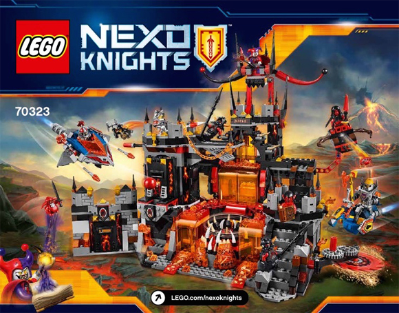 70323 Jestro's Volcano Lair (Used) LEGO Nexo Knights