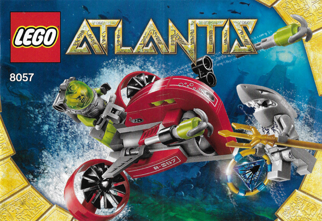 8057 Wreck Raider (Used) LEGO Atlantis