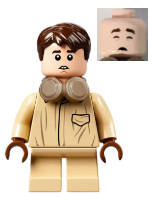 Neville Longbottom - Coveralls, Headphones, Tan Short Legs, Tooth Gap / Sleeping (hp271)