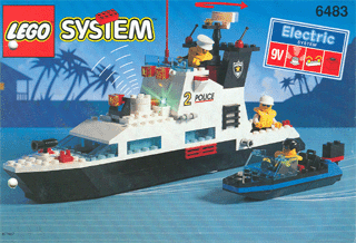 6483 Coastal Patrol (Used) LEGO Town
