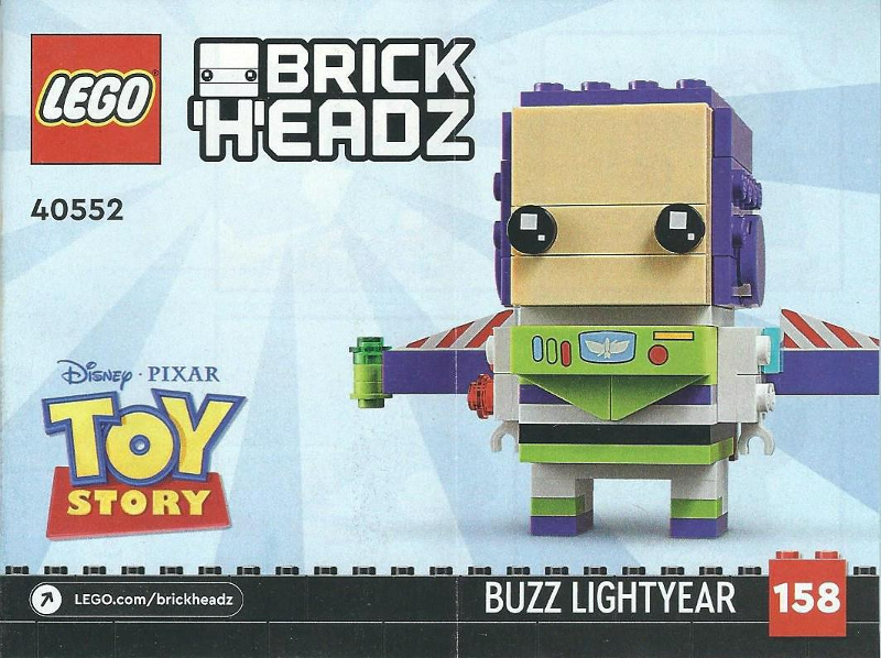 40552 Buzz Lightyear (Used) LEGO BrickHeadz
