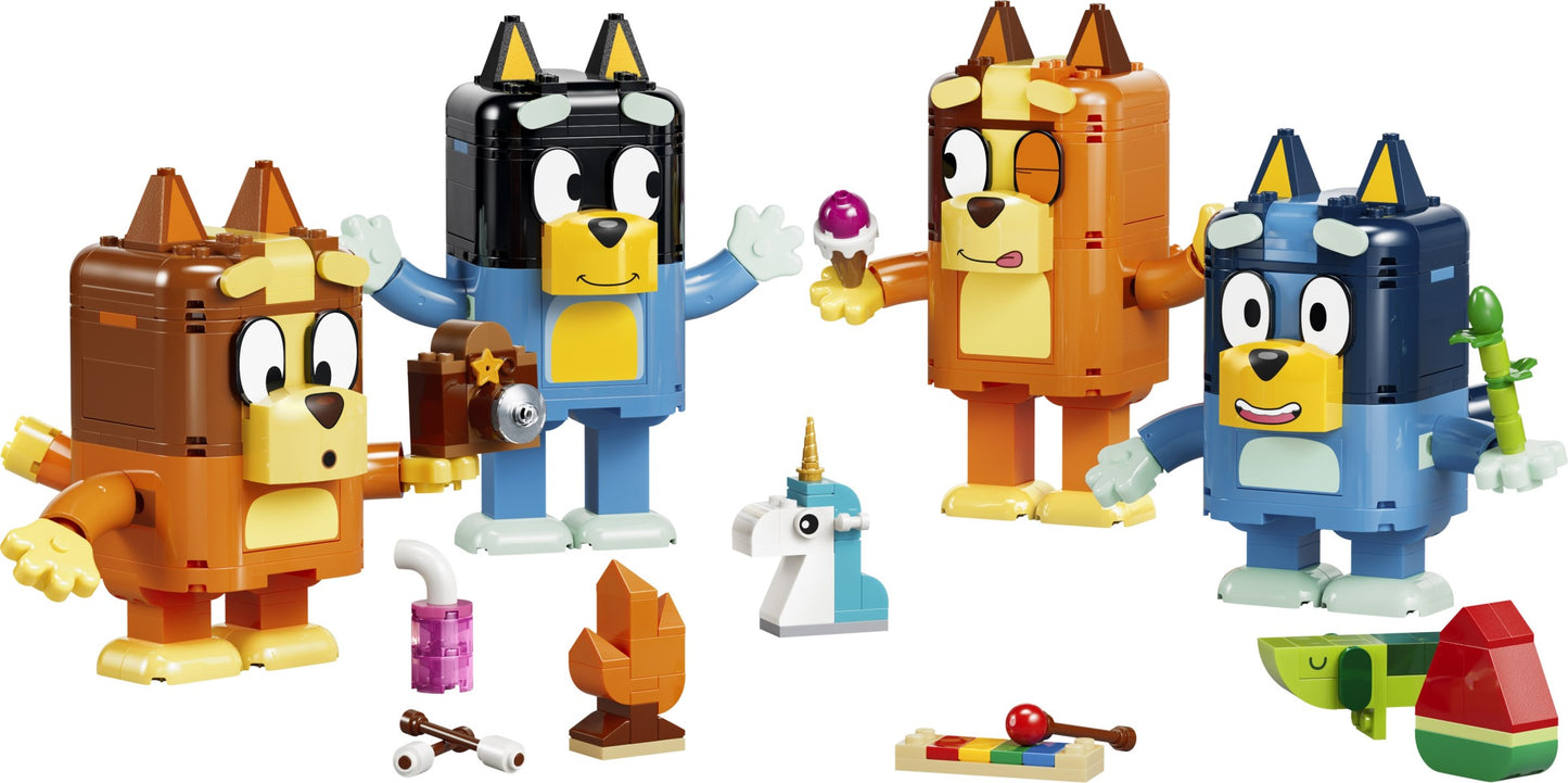 11217 Brick-Built Bluey Family