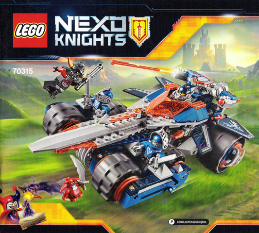 70315 Clay's Rumble Blade (Certified) LEGO Nexo Knights