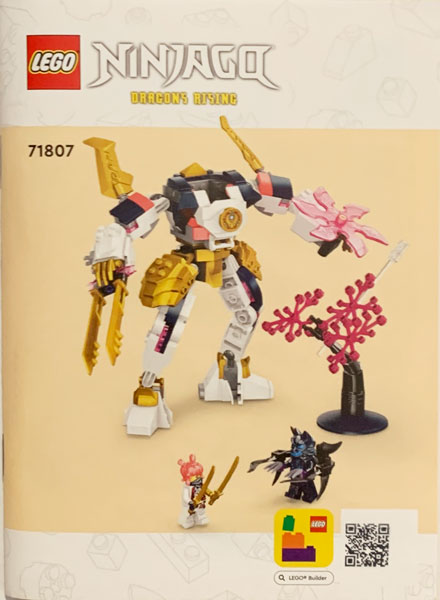 71807 Sora's Tech Mech (Used) LEGO Ninjago