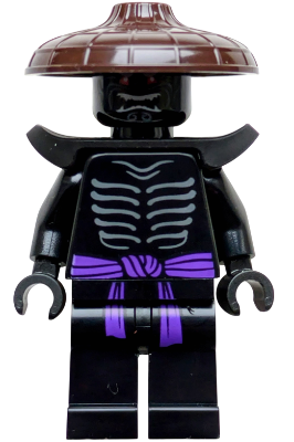 Lord Garmadon - Legacy, Dark Brown Hat (b25njo08de) (njo1055)