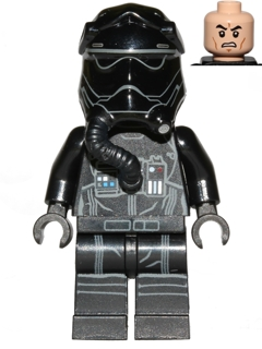 First Order TIE Fighter Pilot - Two White Lines on Helmet (sw0672)