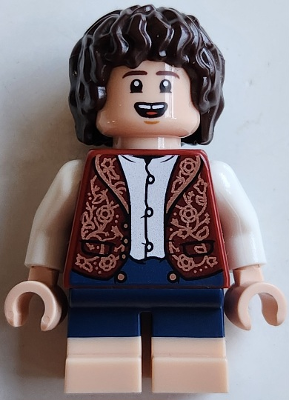 Frodo Baggins - Dark Red Vest (lor143)