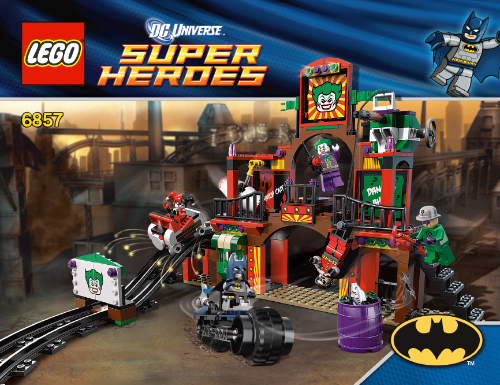 6857 The Dynamic Duo Funhouse Escape (Used) LEGO Super Heroes