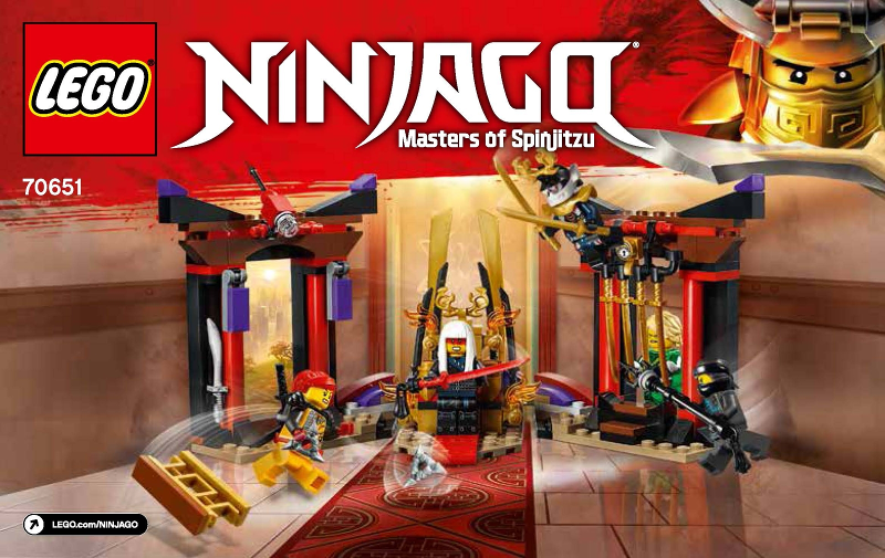 70651 Throne Room Showdown (Certified) LEGO Ninjago