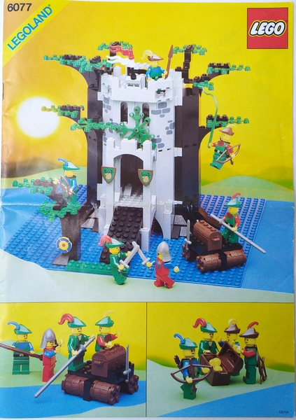 6077-2 Forestmen's River Fortress (Used) LEGO Castle