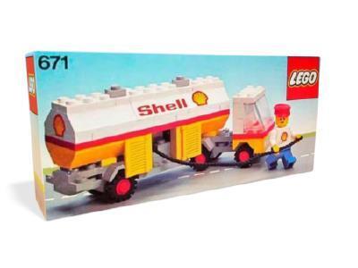 671 Shell Petrol Tanker (Retired) LEGO Town