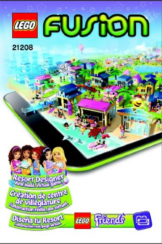 21208 Resort Designer (Certified) LEGO Fusion