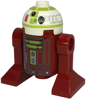 Astromech Droid, R7-A7 - Dark Bluish Gray Rectangles (sw1397)