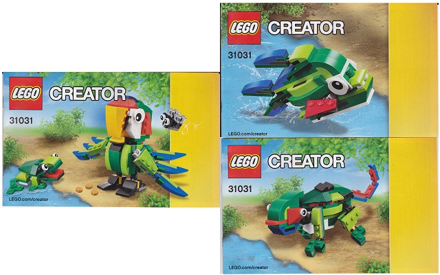 31031 Rainforest Animals (Certified) LEGO Creator